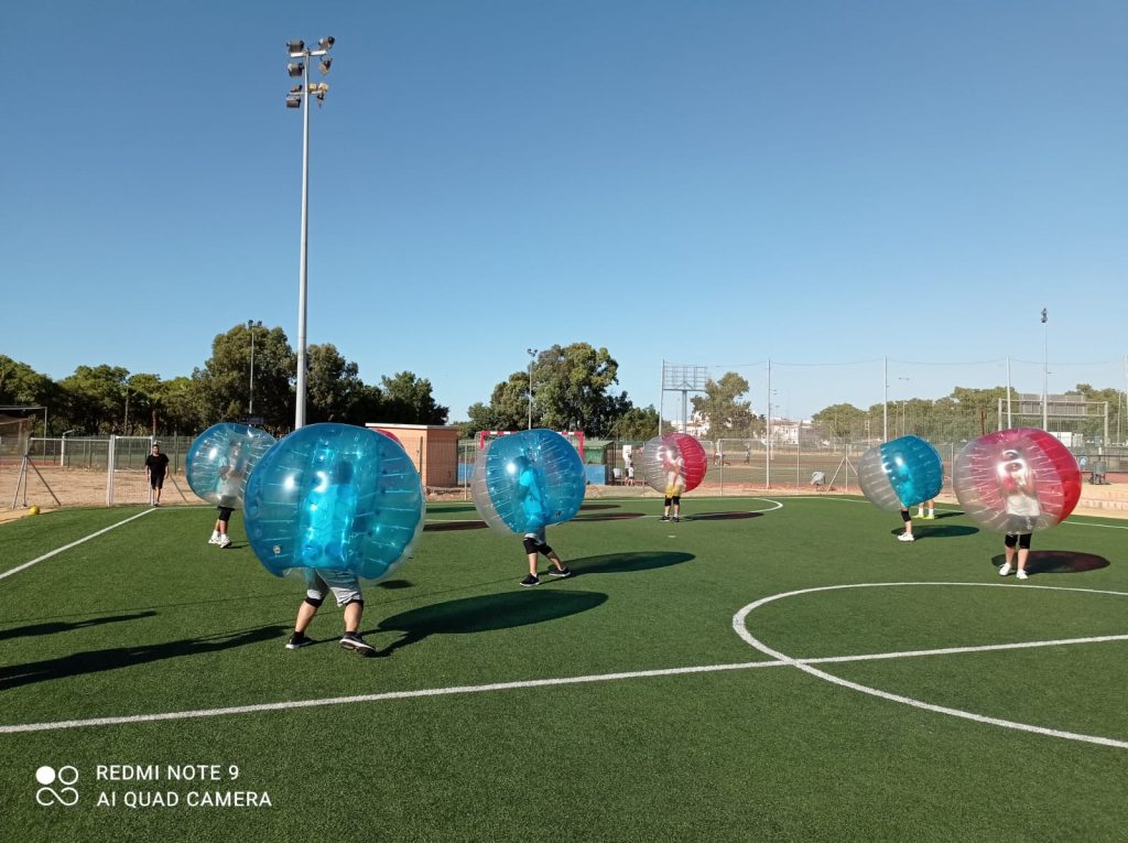 Fútbol burbuja - Ocio en Sevilla