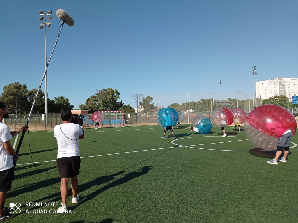 Fútbol burbuja para empresas de eventos