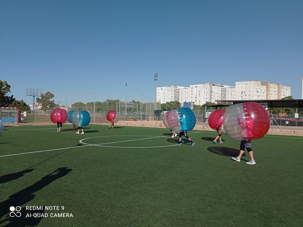 futbol burbuja en Sevilla - Despedidas de soltera