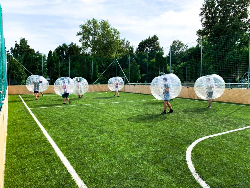 fútbol burbuja en Sevilla